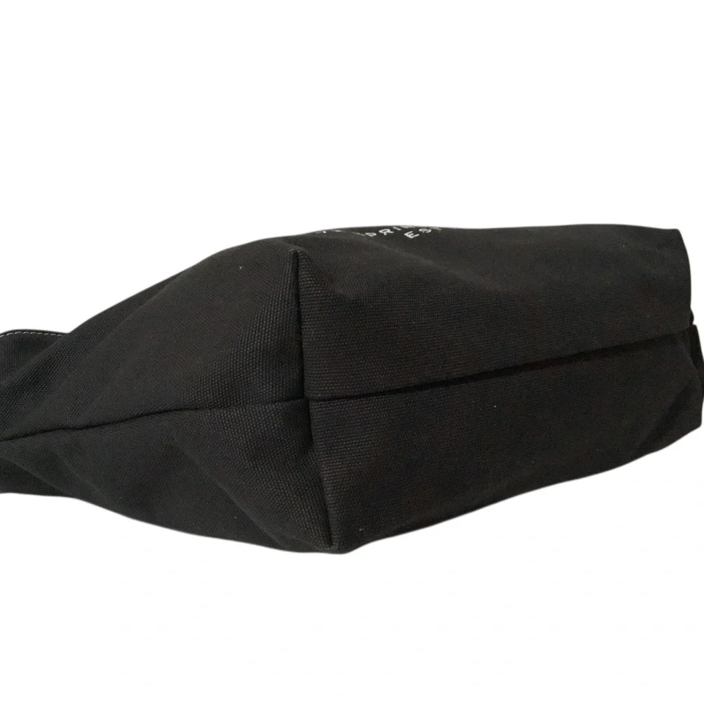 Marc Jacobs Black Canvas Logo Tote